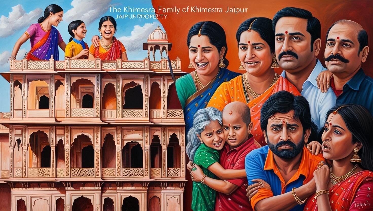 Corruption HangOver - the Khimesra family shared a profound connection with their father’s property in Jaipur.