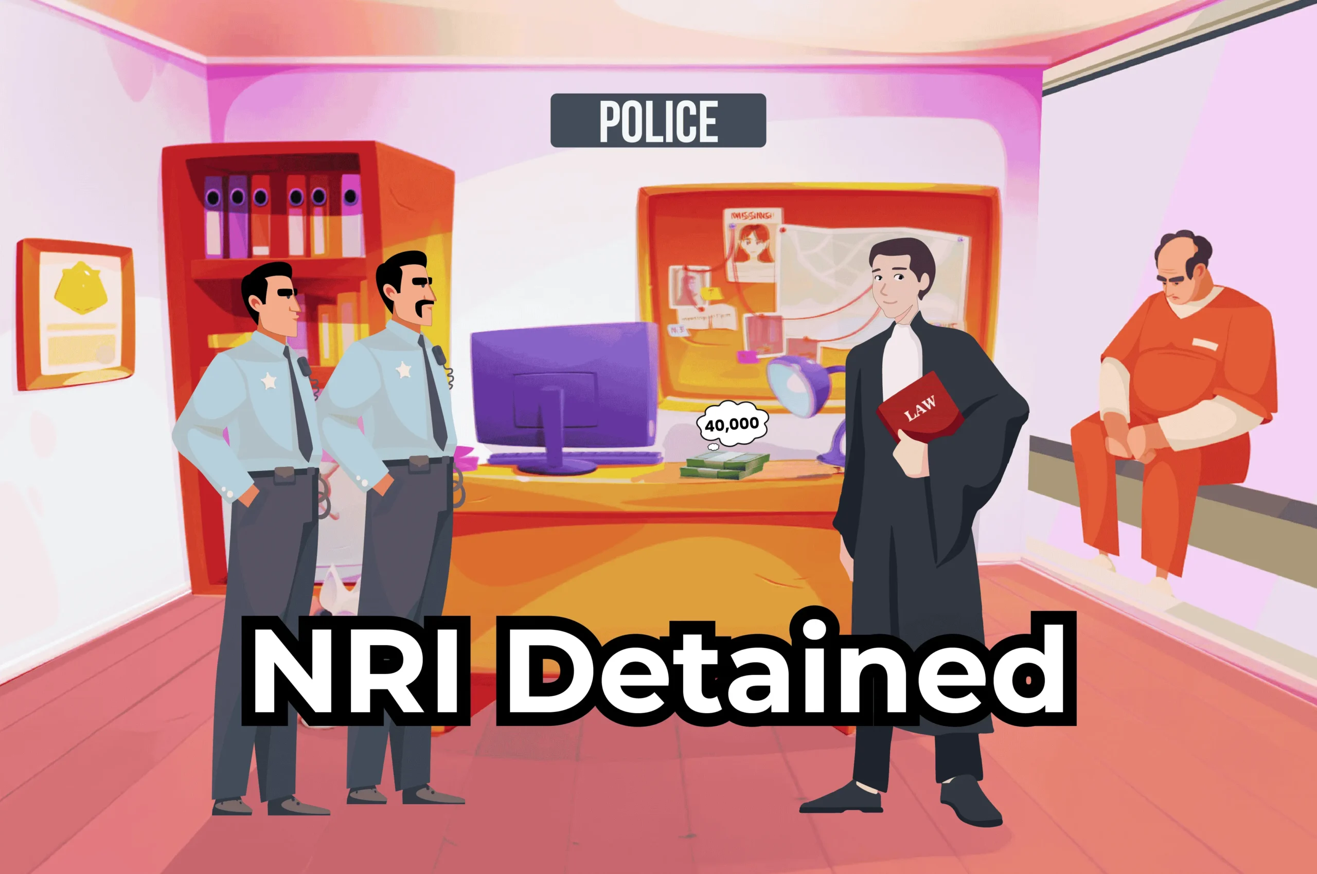 Corruption HangOver - NRI detained